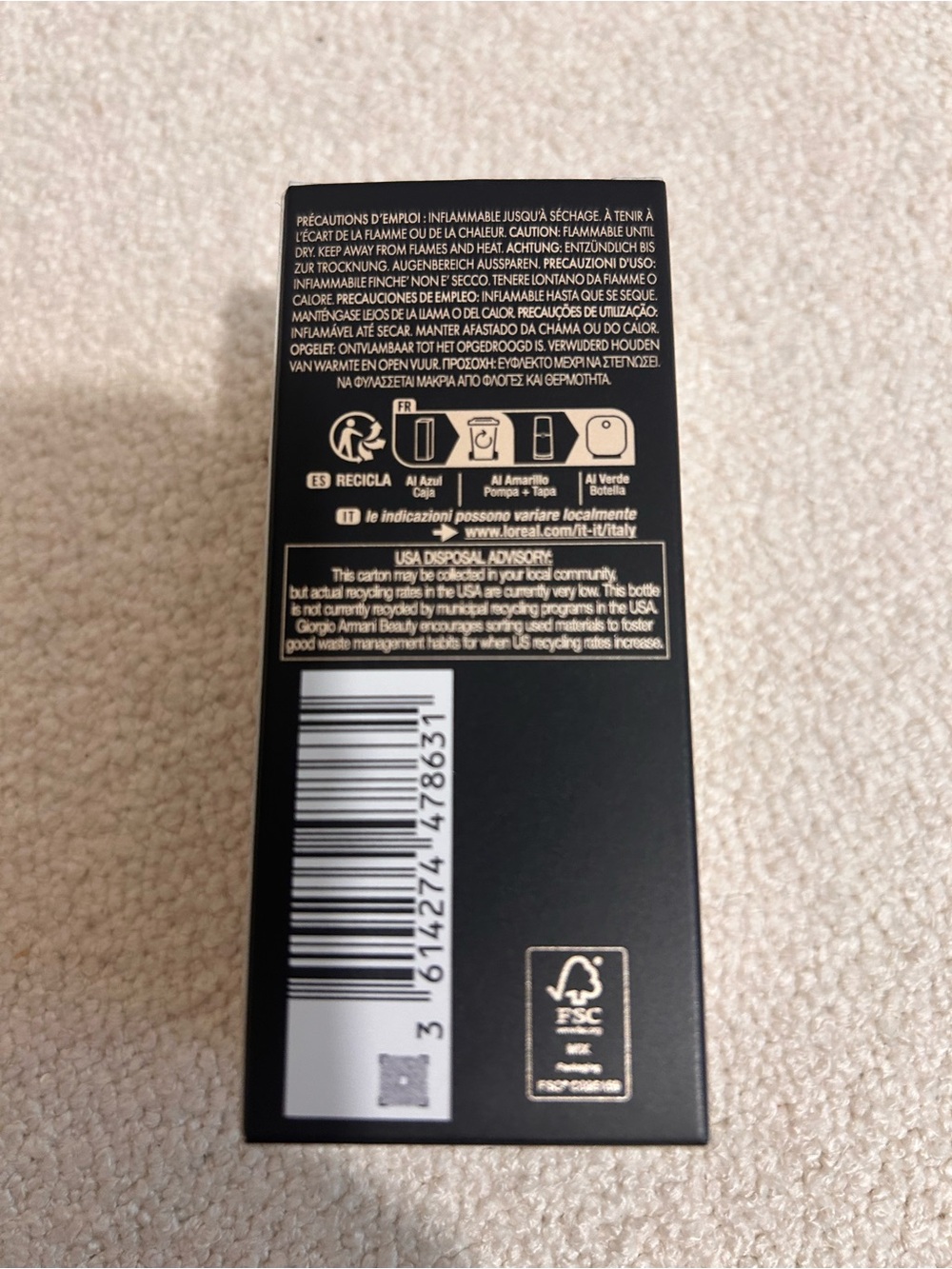 Armani Luminous Silk Foundation 8.6 | New PR Sample | Full Size - Picture 6 of 7